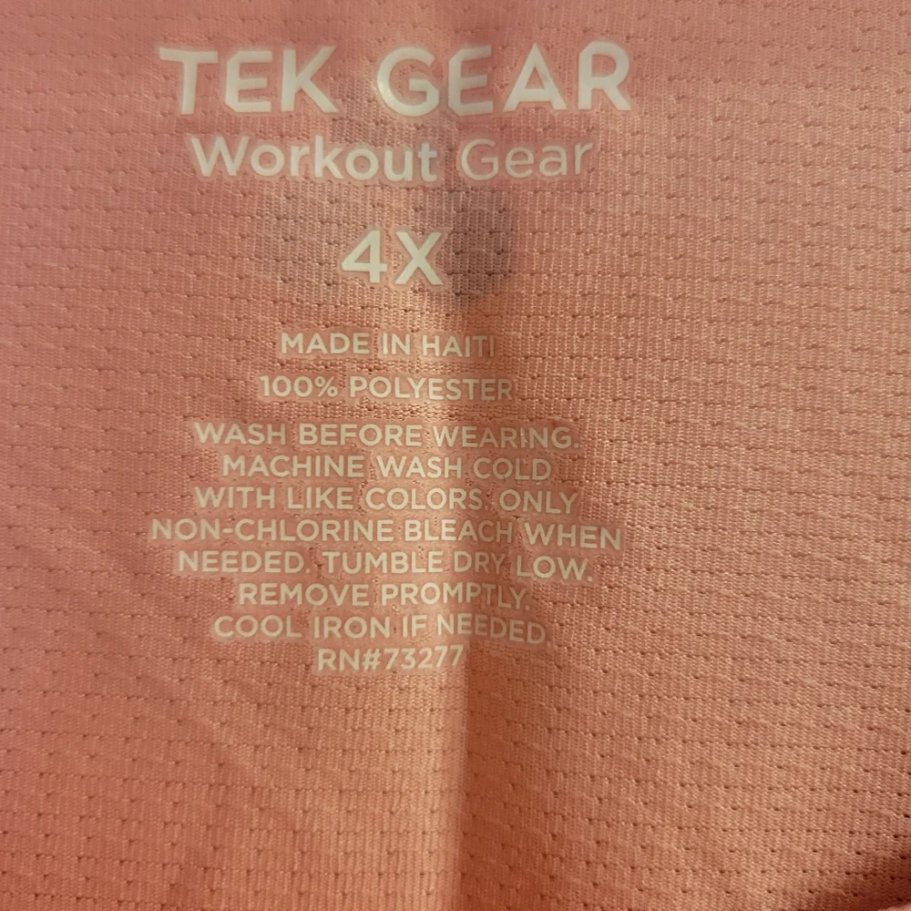 Tek gear 4X tie-dye pink tank top dri-fit. - Picture 2 of 2
